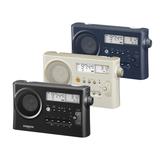 Sangean PR-D4BT Tragbares MW/UKW Radio mit Bluetooth, versch. Farben