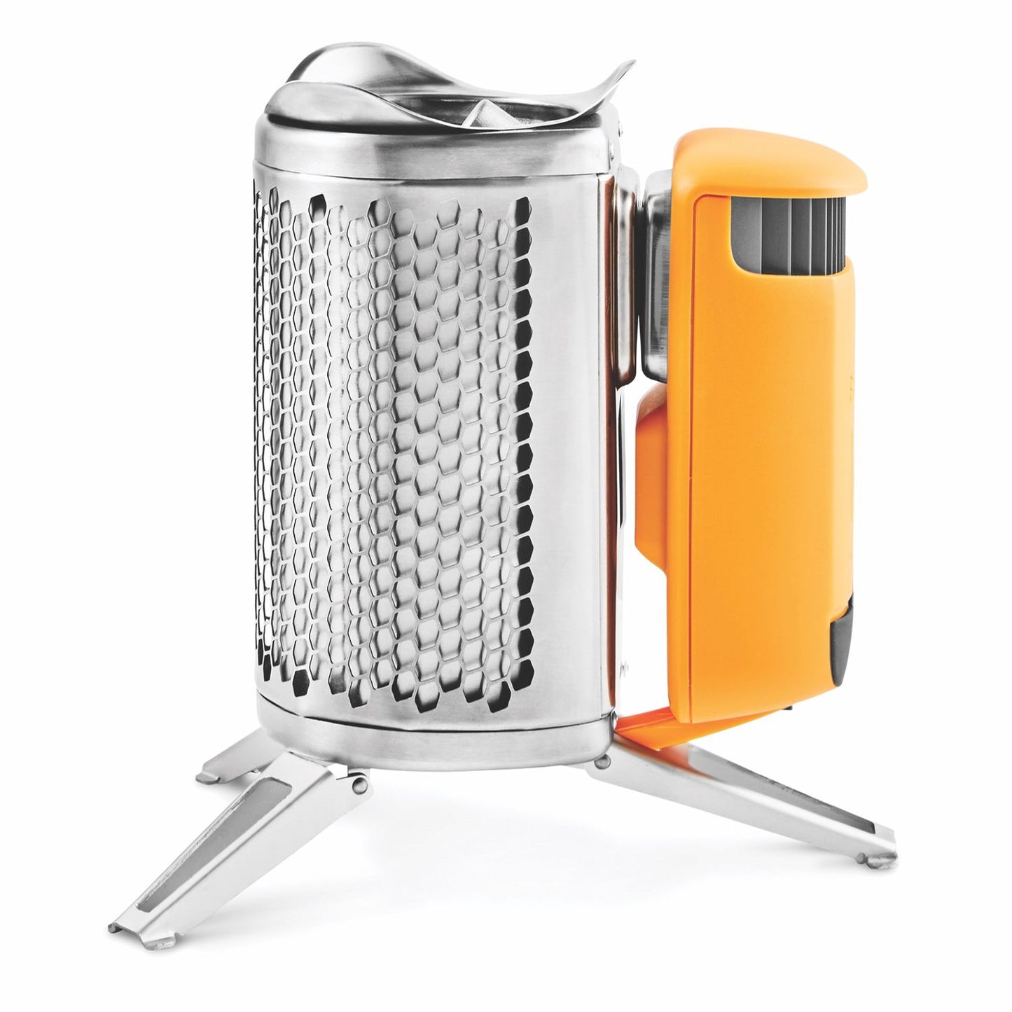 BioLite CampStove 2+ -Campingkocher mit Akku, USB-Ladeausgang, FlexLight 100