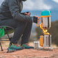 BioLite CampStove 2+ -Campingkocher mit Akku, USB-Ladeausgang, FlexLight 100